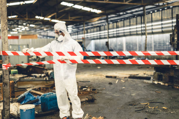 Professional Trauma Scene Cleanup technician working in Linden, CA